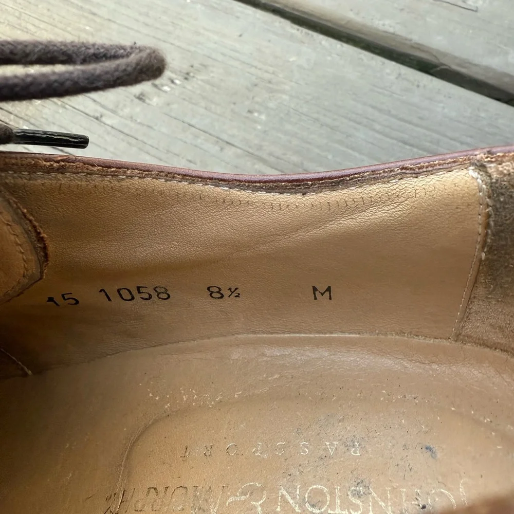 Johnston & Murphy | Passport leather oxfords